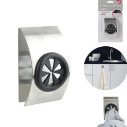 Discount Accroche torchon en inox adhésif Vaisselle, Linge De Table