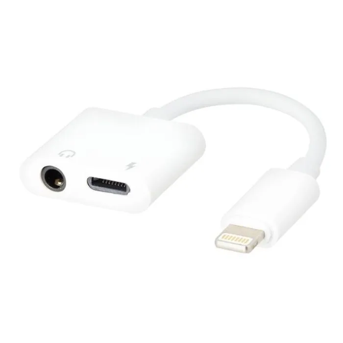 Discount Adaptateur Lightning / USB-C et Jack Blanc Câble, Chargeur Smartphone