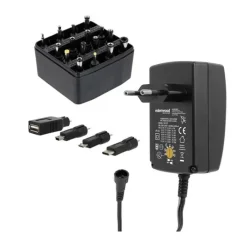 Online Alimentation universelle 3 à 12V - 27W USB-C + 20 connecteurs Fournitures De Bureau