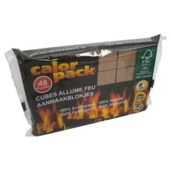 Hot Allume feu x 48 pièces Ustensiles Barbecue, Sac À Charbon