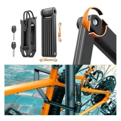New Antivol pliant avec support vélo et trottinette Protection Mobilité, Accessoires