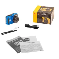Hot Appareil photo numérique PIXPRO Waterproof WPZ2 Bleu Appareil Photo
