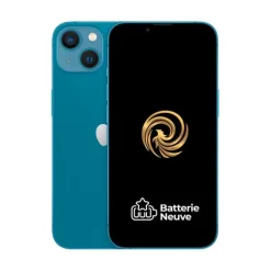 Discount iPhone 13 128Go Bleu Reconditionné grade éco Batterie neuve Iphone Reconditionné|Smartphone