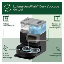 Aspirateur robot laveur ROOMBA PLUS 406 COMBO + AUTO WASH DOCK Aspirateur Robot