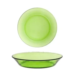 Outlet Assiette Lys vert coupelle diamètre 19.5 cm Vaisselle, Linge De Table