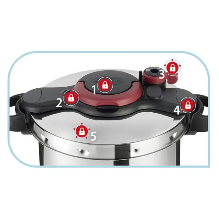 Hot Autocuiseur clipso minut easy 6L Autocuiseur, Cocotte Minute