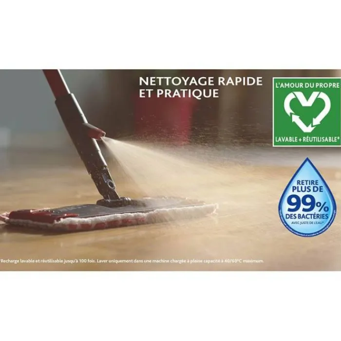 Outlet Balai 1.2 spray vaporisateur Lingette, Balai, Détergent