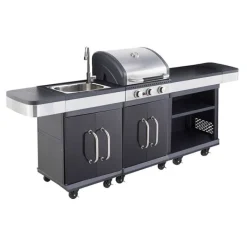 Hot Barbecue gaz cuisine extérieure + robinet CUISINE Barbecue Gaz