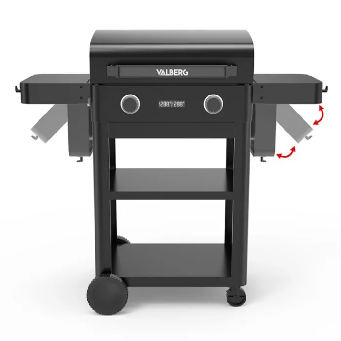 Outlet Barbecue électrique sur pied ELEC-VAL-BBQ5233 Barbecue Électrique
