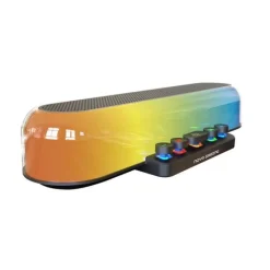 Online Barre de son gaming pour PC Bluetooth URSAE-GS205 RGB Micro, Enceintes Pc Gaming