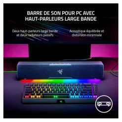 Best Barre de son Gaming pour PC Leviathan V2 X RGB Micro, Enceintes Pc Gaming