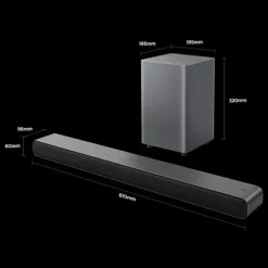 New Barre de son S55HE Barre De Son