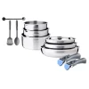 Outlet Batterie de cuisine inox 10 pièces Batterie De Cuisson