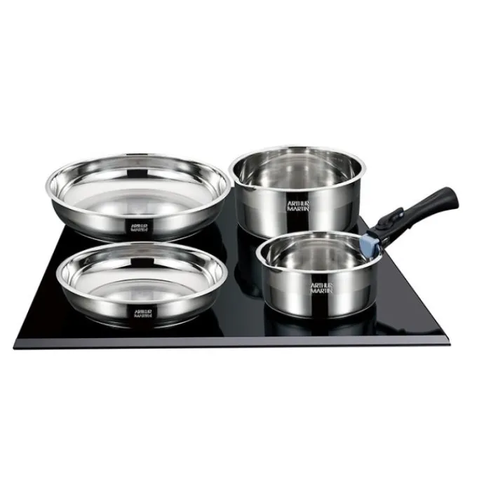 Outlet Batterie de cuisine inox 10 pièces Batterie De Cuisson
