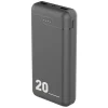 New Batterie externe 20 000 mAh Grise Batterie Externe