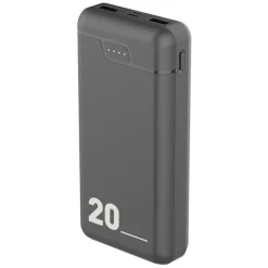 New Batterie externe 20 000 mAh Grise Batterie Externe