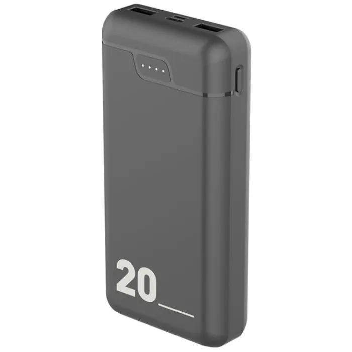 New Batterie externe 20 000 mAh Grise Batterie Externe