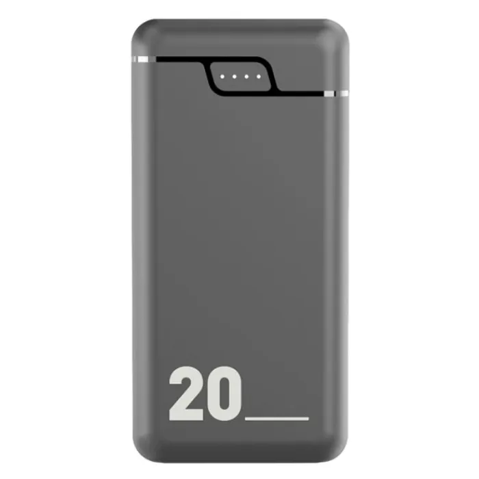 New Batterie externe 20 000 mAh Grise Batterie Externe