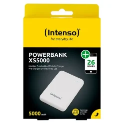 Hot Batterie externe 5 000 mAh Blanche Batterie Externe
