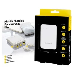 Hot Batterie externe 5 000 mAh Blanche Batterie Externe