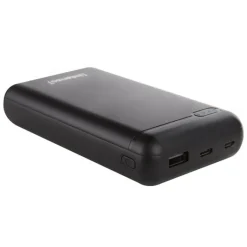 Outlet Batterie externe 20 000 mAh Noire Batterie Externe
