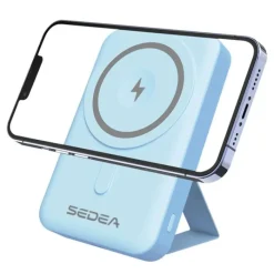 Online Batterie externe Magsafe 10 000 mAh Bleue Batterie Externe