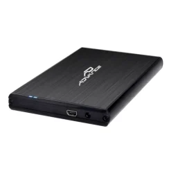 Hot Boitier Disque dur 2,5" USB 3.0 Aluminium Noir Brossé – Plug & Play Disque Dur Interne, Ssd