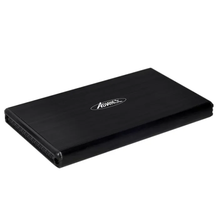 Hot Boitier Disque dur 2,5" USB 3.0 Aluminium Noir Brossé – Plug & Play Disque Dur Interne, Ssd