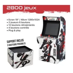 Sale Borne Arcade Retrogame Fighters Borne De Jeux, Jeux