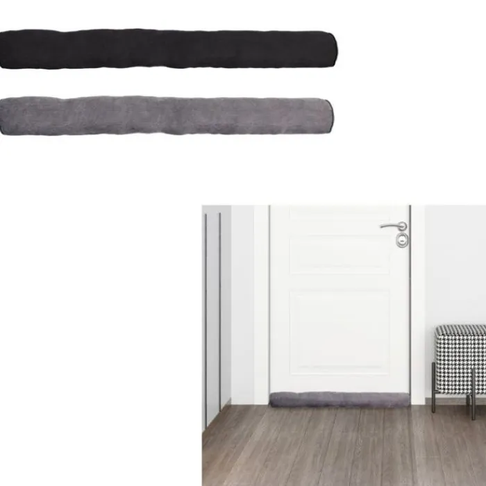 New Boudin de porte velours Mobilier, Décoration