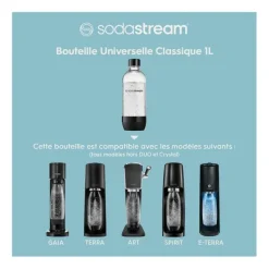 Best BOUTEILLE 1L Lave-Vaisselle Concentré Soda, Bouteille