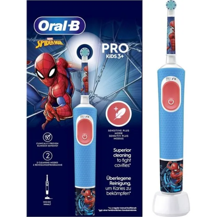 Discount Brosse à dents électrique PRO KIDS SPIDER MAN Brosse À Dents Électrique