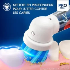 Discount Brosse à dents électrique PRO KIDS SPIDER MAN Brosse À Dents Électrique