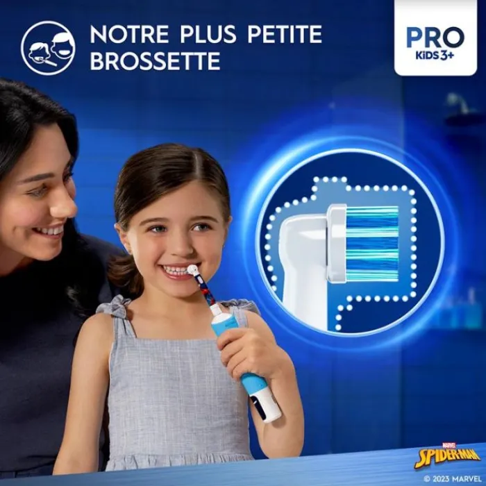 Discount Brosse à dents électrique PRO KIDS SPIDER MAN Brosse À Dents Électrique