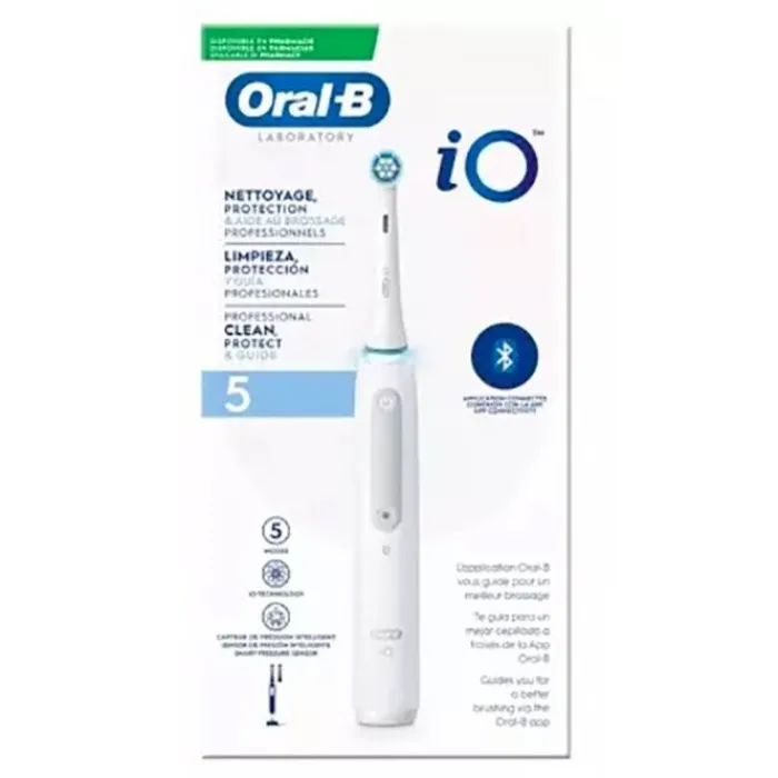 Discount Brosse à dents électrique iO5 SERIES Blanche Brosse À Dents Électrique