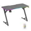 Bureau gaming LED BG120 Noir Bureau Gaming