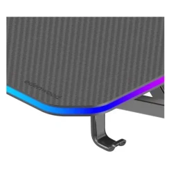 Bureau gaming LED BG120 Noir Bureau Gaming