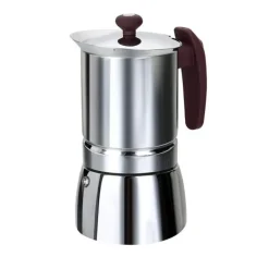 Outlet Cafetière italienne inox 10 tasses tous feux dont induction Cafetière Italienne
