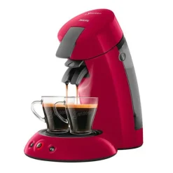 Online Cafetière PHILIPS HD6553/81 rouge Machine À Dosettes, Capsules