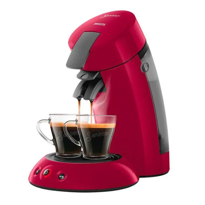 Online Cafetière PHILIPS HD6553/81 rouge Machine À Dosettes, Capsules