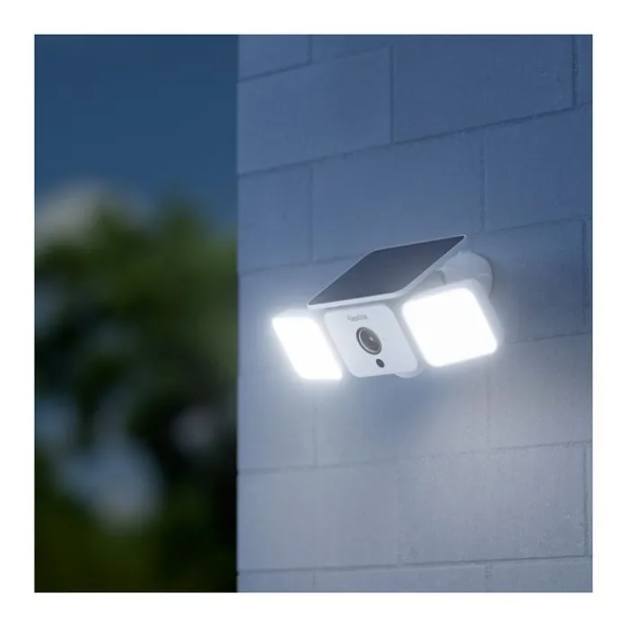 Discount Caméra de sécurité extérieure FLOODLIGHT F310B avec panneau solaire Caméra De Surveillance