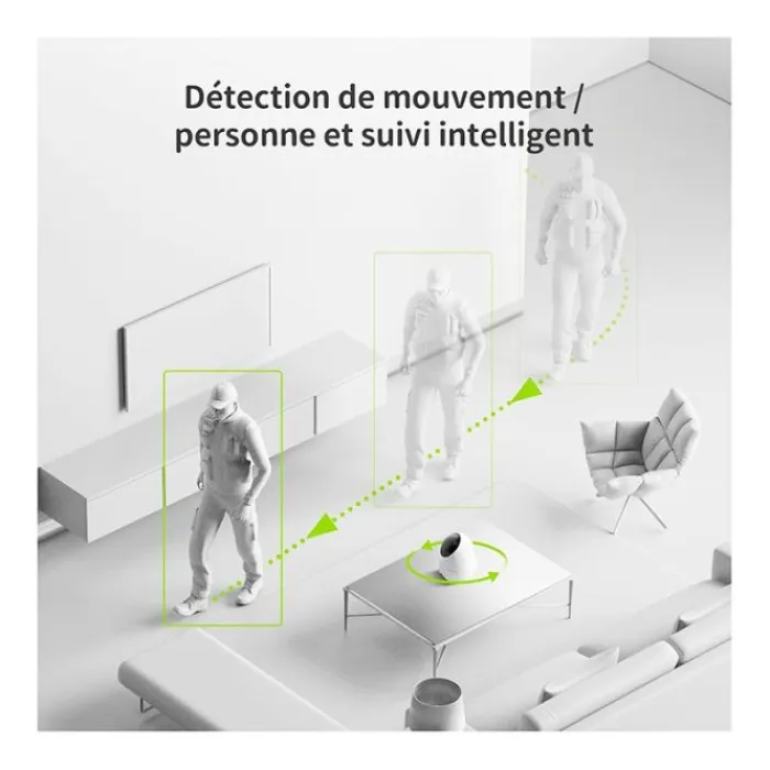 Hot Caméra de surveillance D210 2K Caméra De Surveillance