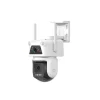 New Caméra de surveillance D320 Dual 2 K Blanche Caméra De Surveillance