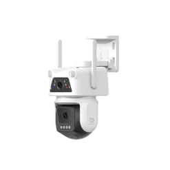New Caméra de surveillance D320 Dual 2 K Blanche Caméra De Surveillance