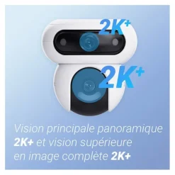 New Caméra de Surveillance sur batterie HB90 4MP 2K+ avec Panneau Solaire Caméra De Surveillance