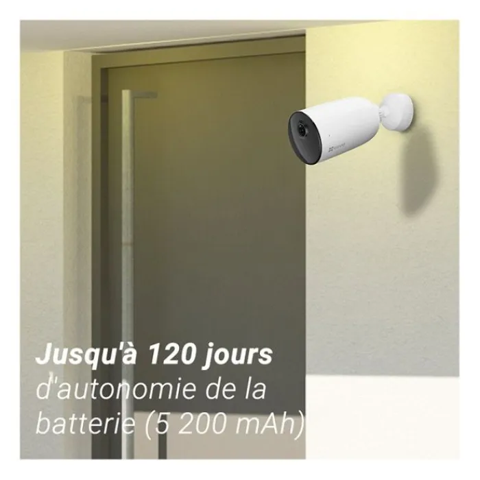 New Caméra de surveillance sur batterie CB3 3MP 2K Caméra De Surveillance