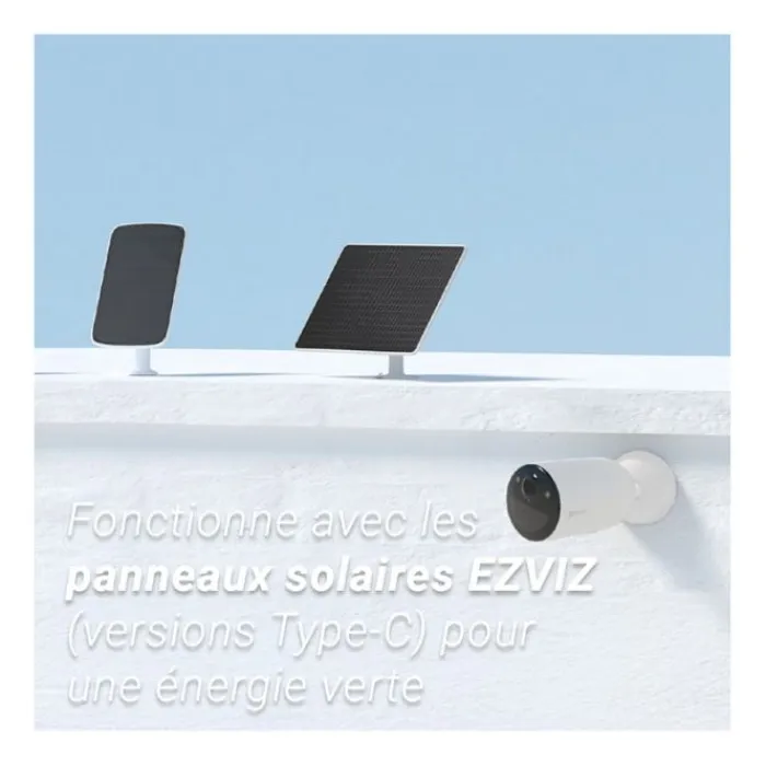 New Caméra de surveillance sur batterie CB3 3MP 2K Caméra De Surveillance