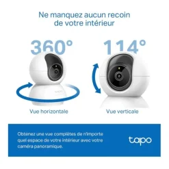 New Caméra de surveillance C230 3K 5 MP Intérieure motorisée Caméra De Surveillance
