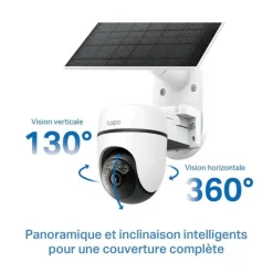 Best Caméra de surveillance TC90 + Panneau solaire Caméra De Surveillance