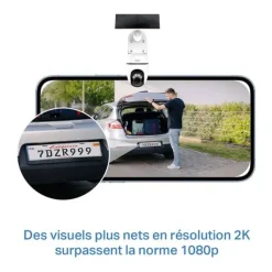 Best Caméra de surveillance TC90 + Panneau solaire Caméra De Surveillance